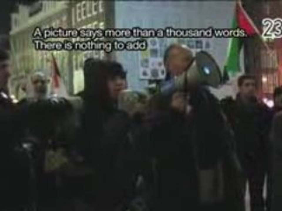 Gaza : Manif à Amsterdam