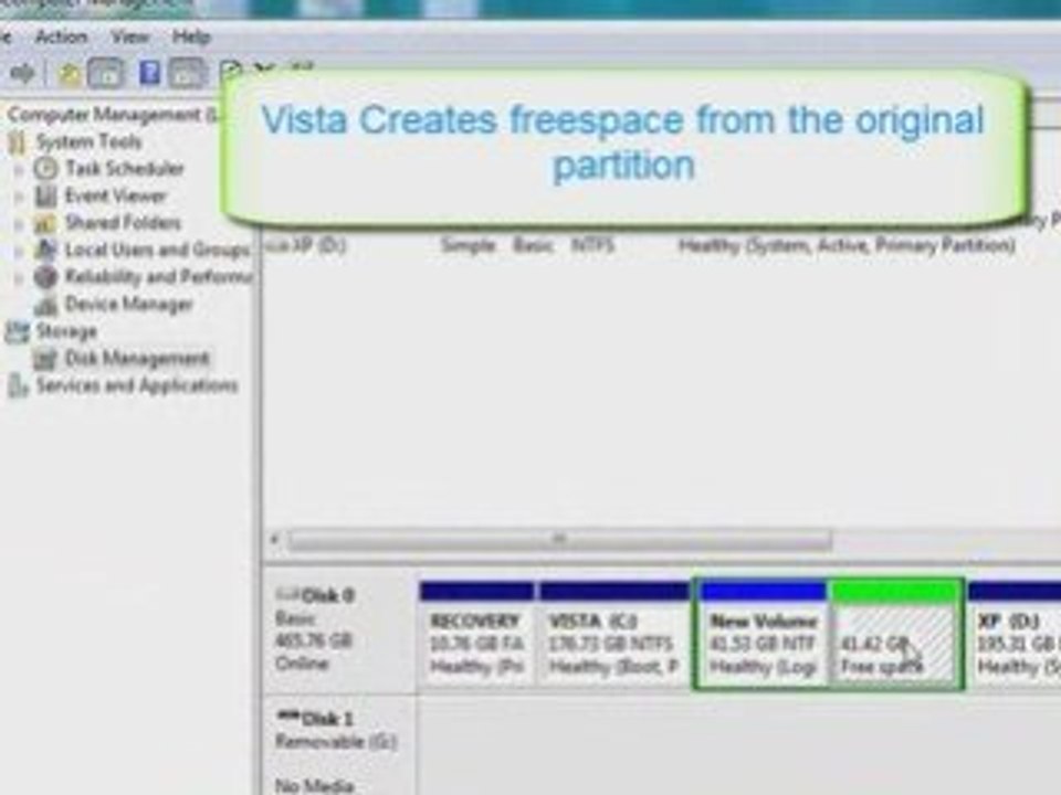 Shrink A Vista Partition