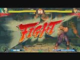 Street Fighter 4 : Sagat vs Ryu