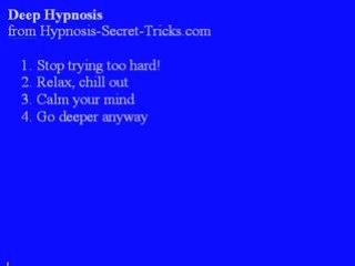Deep Hypnosis: Tips To Go Deeper Into Hypnosis