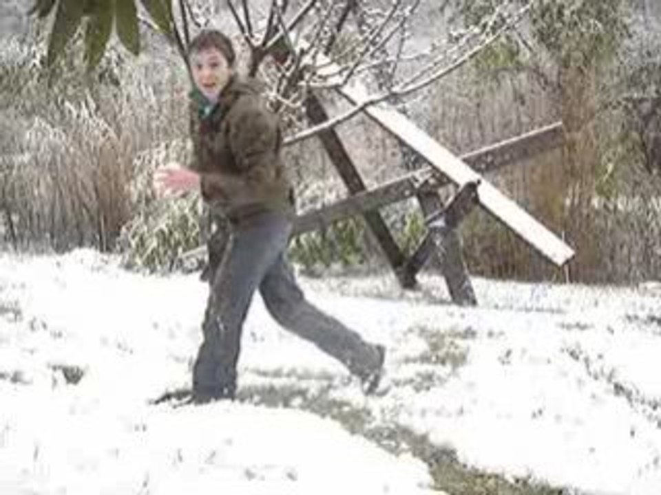 la neige