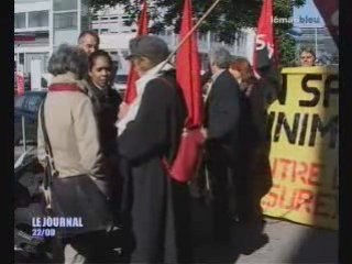 SolidaritéS Salaire minimum Léman Bleu 22.09.08