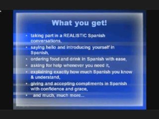 Easy, New, Online Spanish Language Course