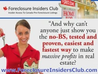 FORECLOSURE Property List?