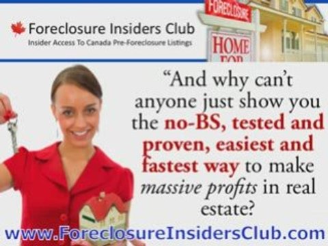 Listing Of FORECLOSURES?