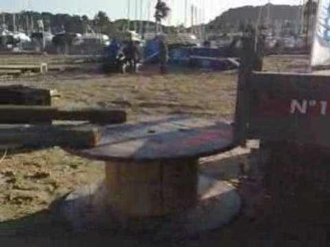 Quad franchissement et gamelle