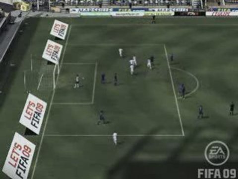 Fifa 09 - retourné acrobatique - marseille vs madrid