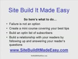Site Build It Coaching - Tips For Site Build It Owners