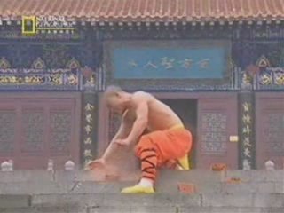 Shaolin entraînement, moines, kungfu