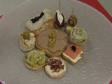 Los montaditos y pinchos fríos de Núria