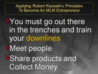 Applying Robert Kiyosaki Principle into Network Marketing