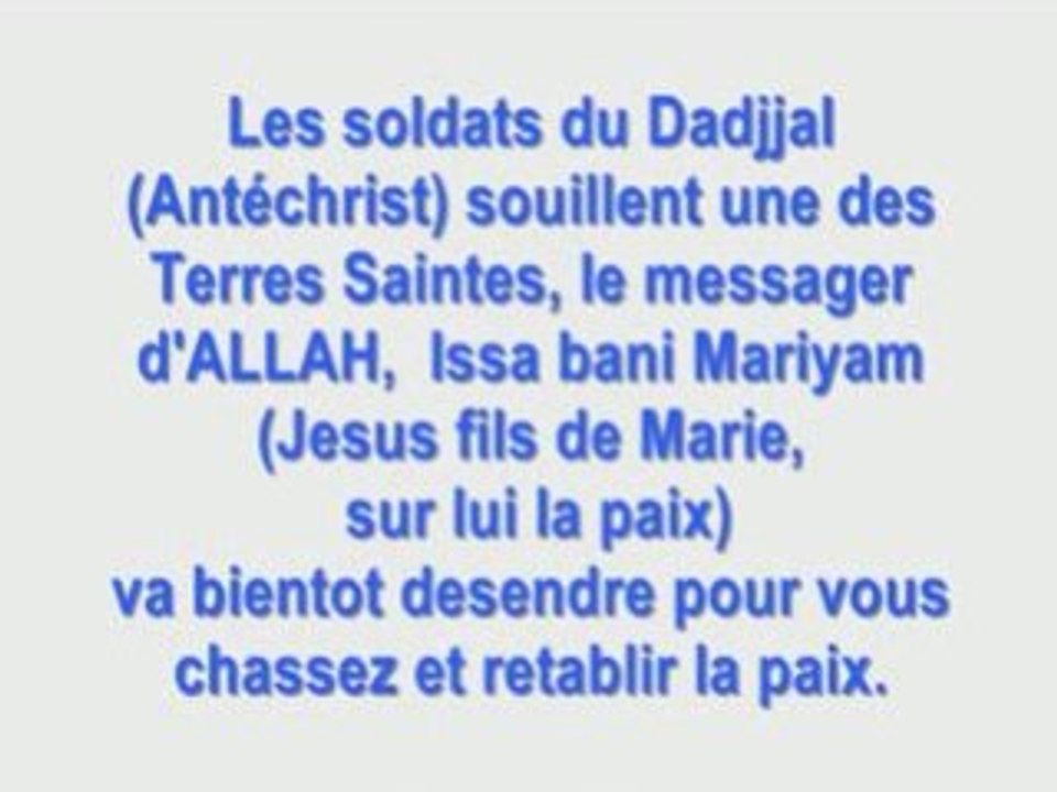 Israel *Projet du Dajjal Antechrist*