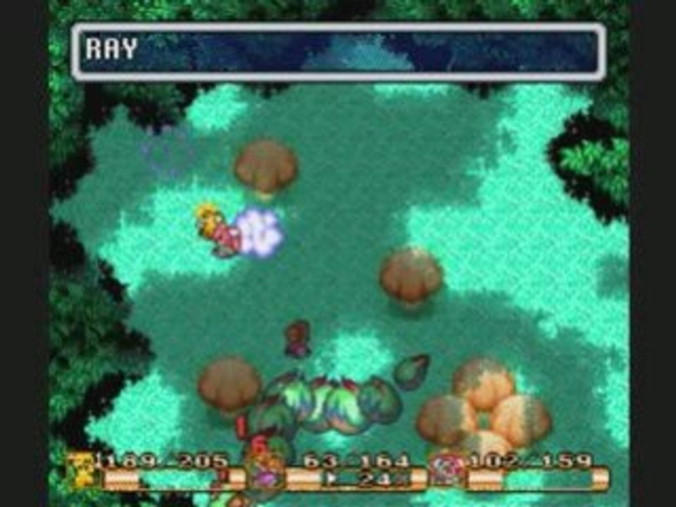 Secret of Mana , 18) Le Dragon Blanc aux yeux bleus
