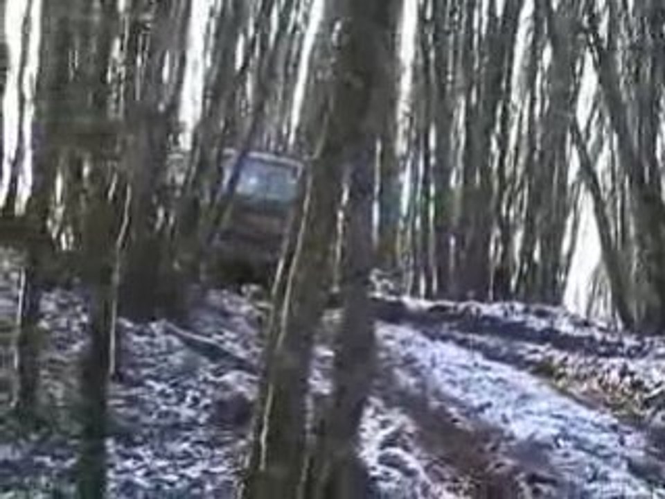 'Tite grimpette en Gd Cherokee