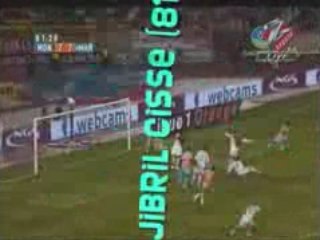 - Monaco 2 - 3 OM les buts de l'Om