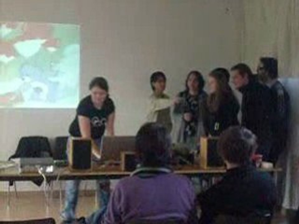 Sekai chante les bisounours