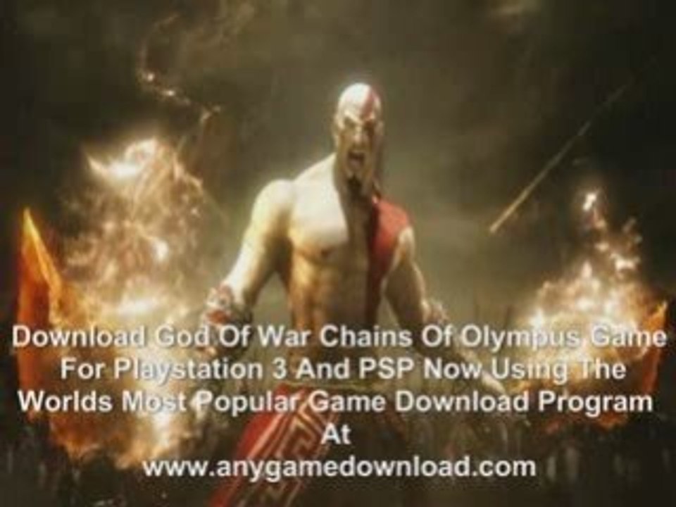 Download God Of War Chain Of Olympus Game For Free