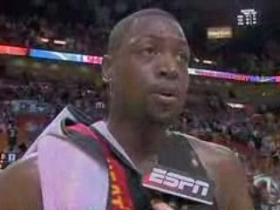 Dwyane Wade talks  about the Heat's recent