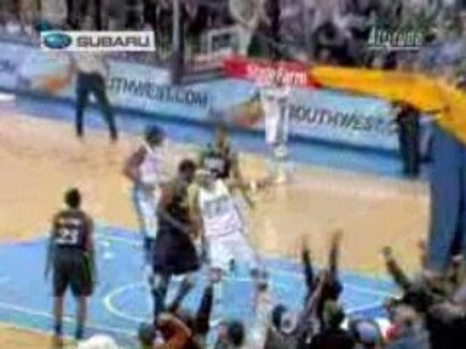 Kenyon Martin throws this dunk down with authority.