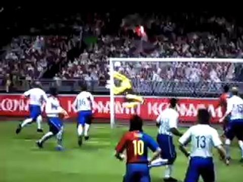 Messi pes 2009 Barcelone