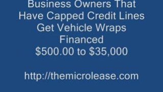 Vehicle Wrap Vendor Financing Program Up To $35,000