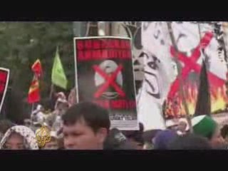 Ahmadiyya Persecution  Mosques burnt by Mullahs in Indonesia