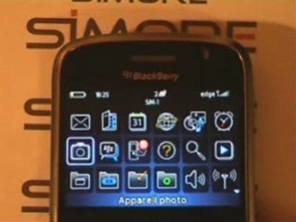 Double carte SIM Simore pour Blackberry Bold 9000