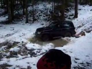 Patrol plantage sur neige