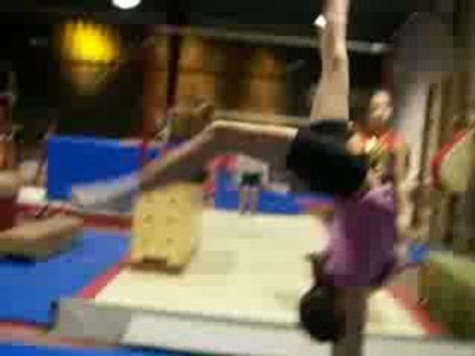 gym poutre