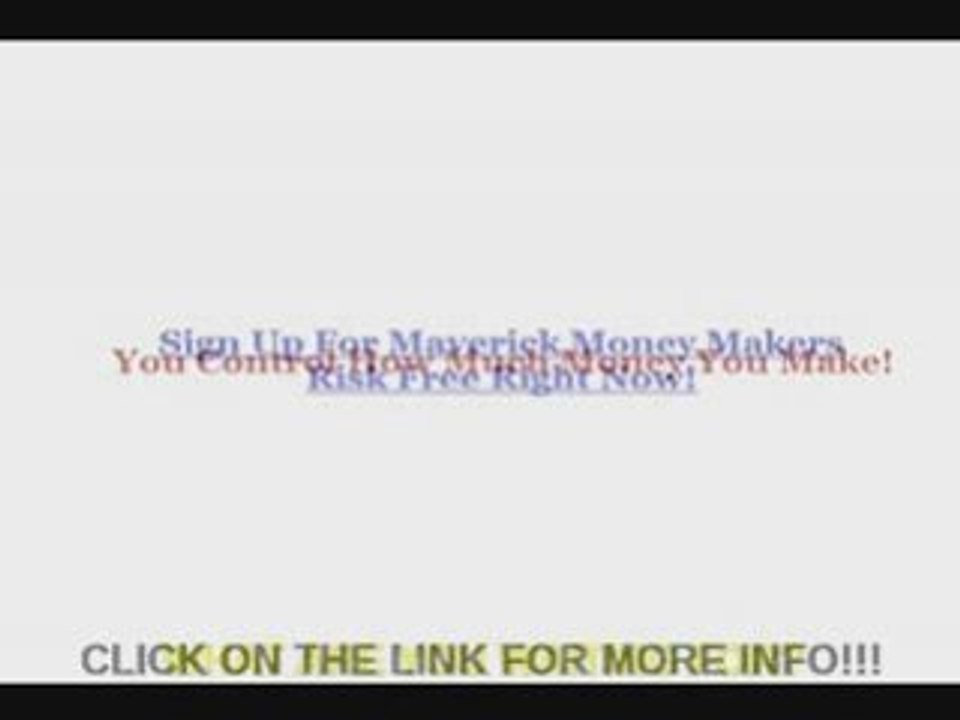 Maverick Money Makers Club, Recession Proof Online Business