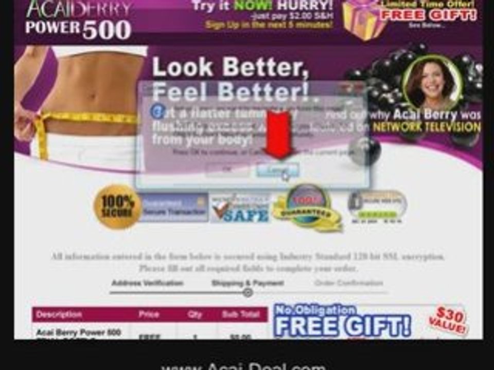 How to Get a 15 Days Supply Acai Berry Supplements for $2