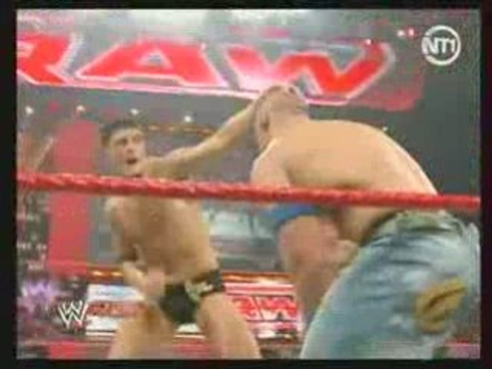 Catch batista & john cena vs randy orton,cody,manu