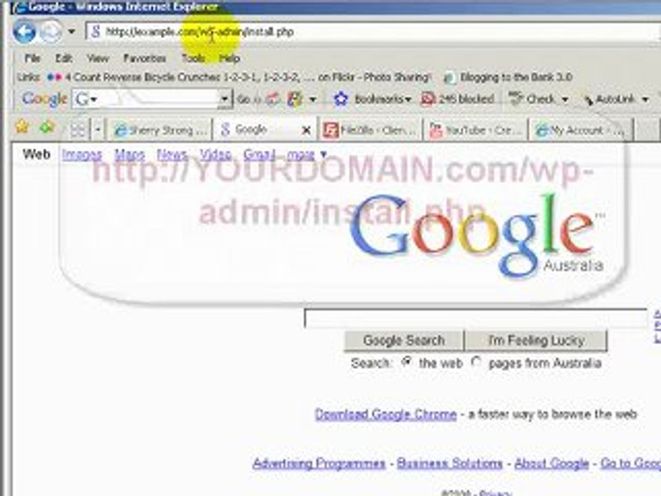 How to Install a WordPress Blog