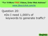 High Paying Keywords - FREE 20 Q & A You Asked