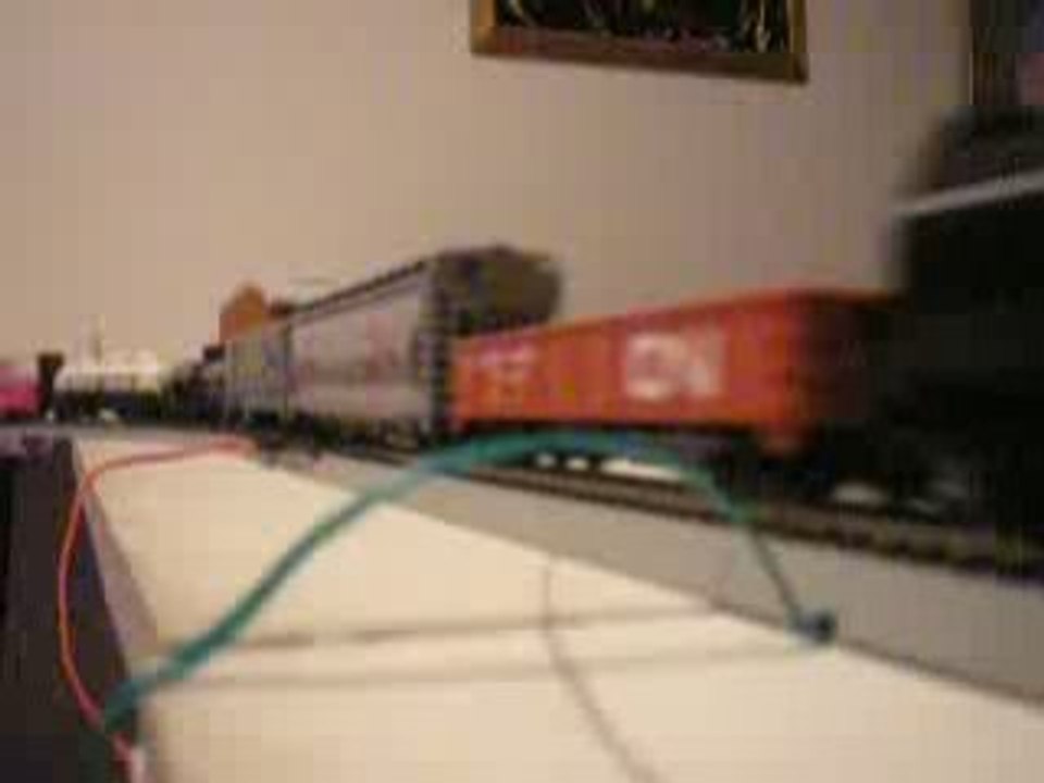 CNR Northern (Confederation) with a CN mix freight