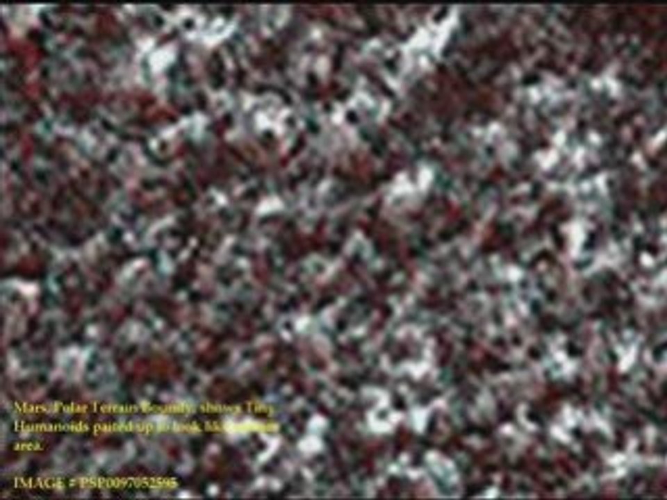 Univ of Arizona Mars Hi Res Images show Tiny Humanoids only