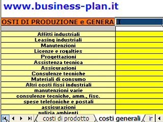 Business Plan Software in Excel