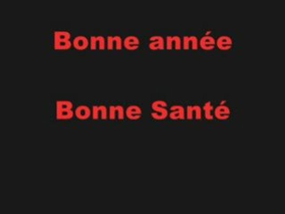 Le bébette show - Bonne années Bonne Santé