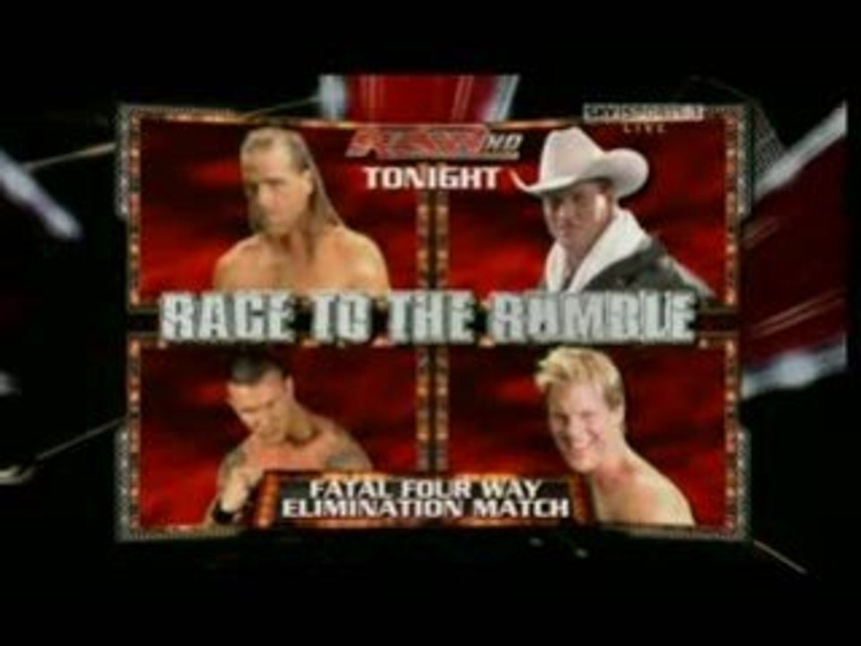 WWE Monday Night Raw du 29.12.2008 Partie 4