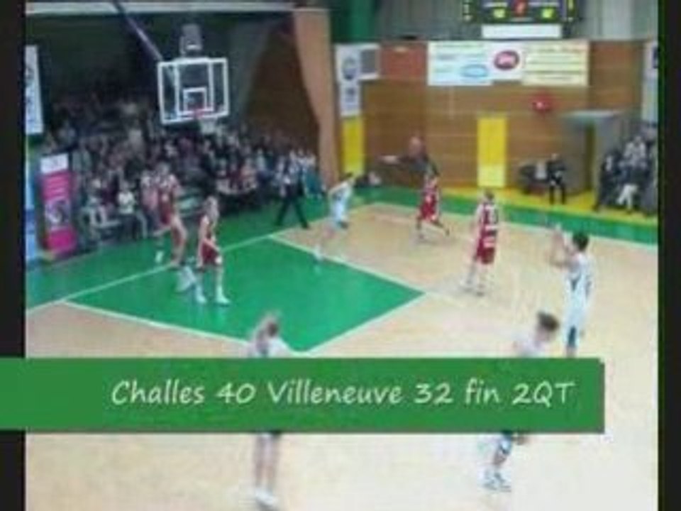 LFB 2008-2009 : J9 Challes/Villeneuve d'Ascq