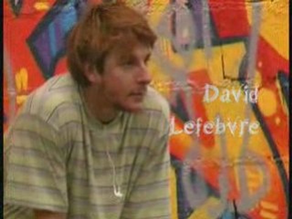 One day with' David Lefebvre