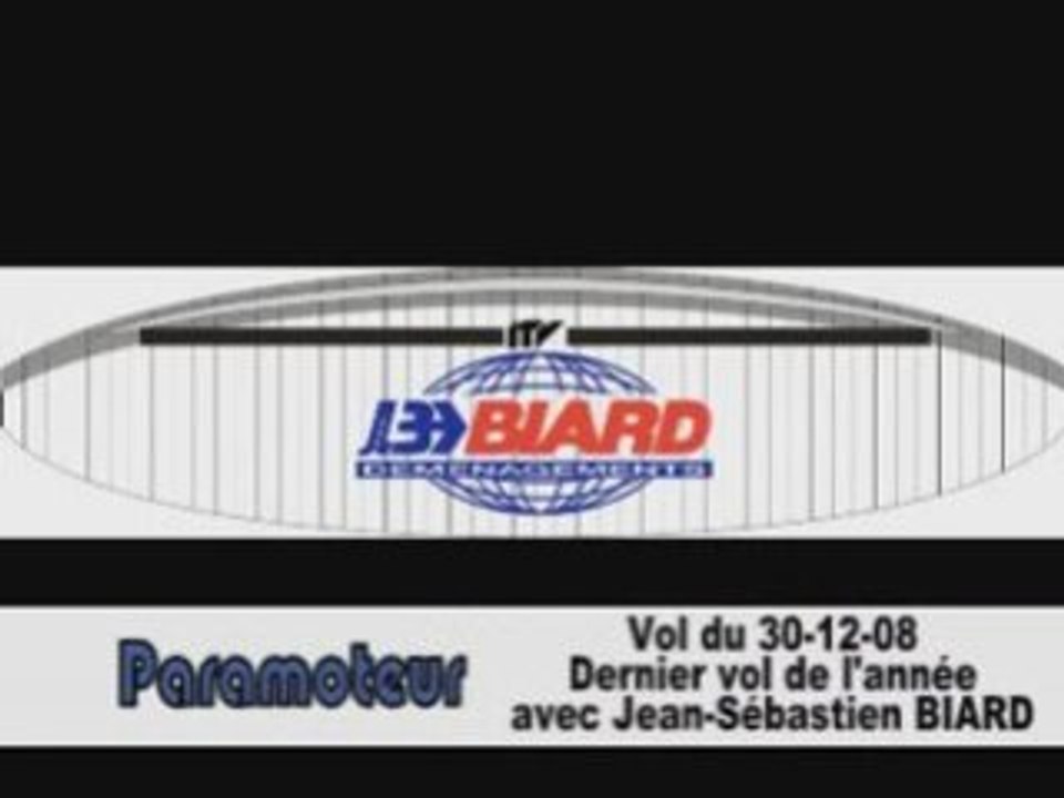 Paramoteur Dernier vol de l'année 30-12-08