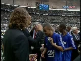 Lyon - Strasbourg 1-3 Remise de la Coupe