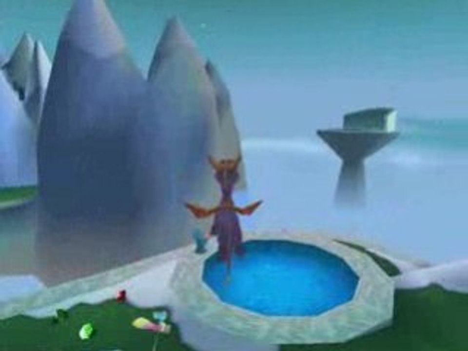 Spyro the Dragon Video Walkthrough 16 : Pics Magiciens
