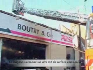 Incendie du magasin Pulsat (Nord)