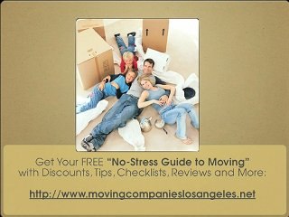 Moving Companies Los Angeles