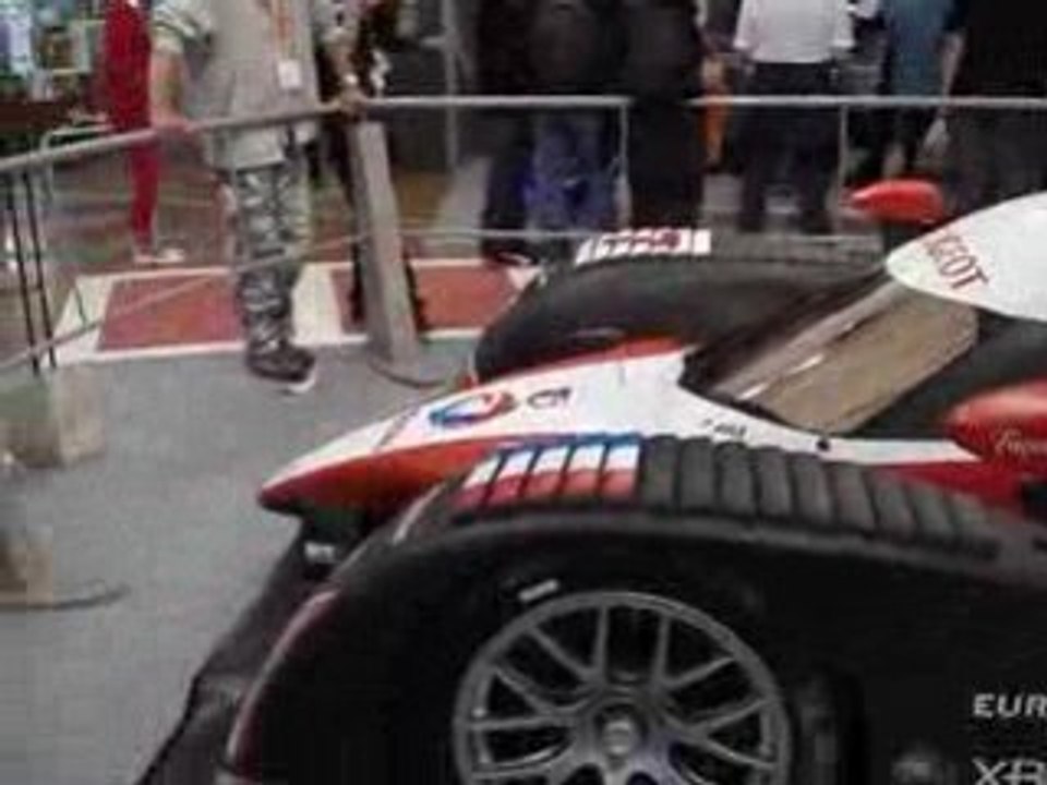 essai 24h du mans 2008 - peugeot 908