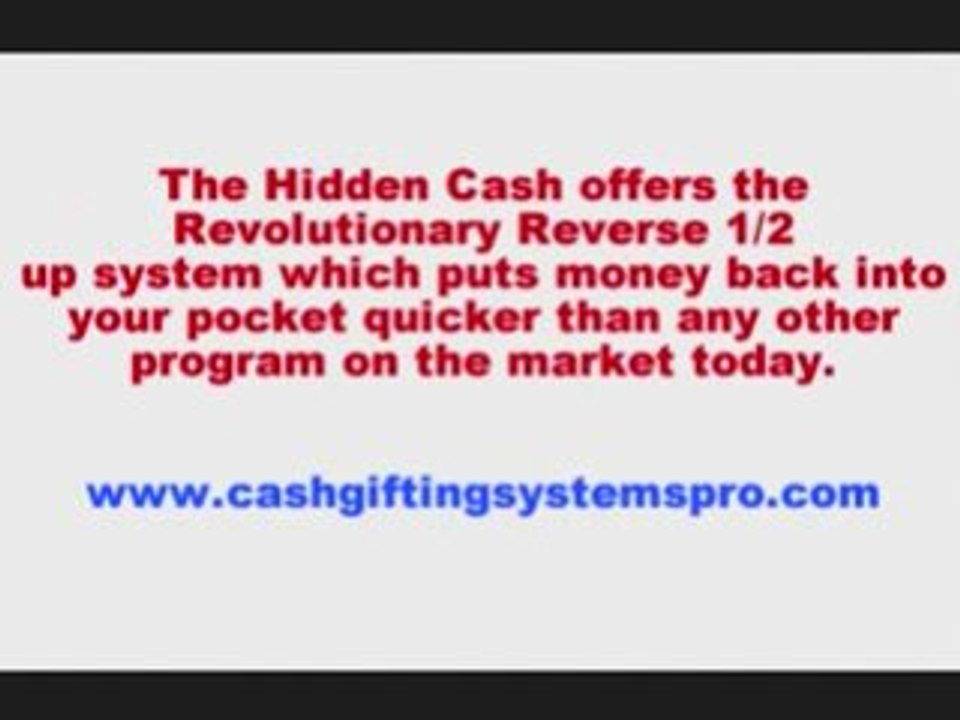 The Hidden Cash Gifting System