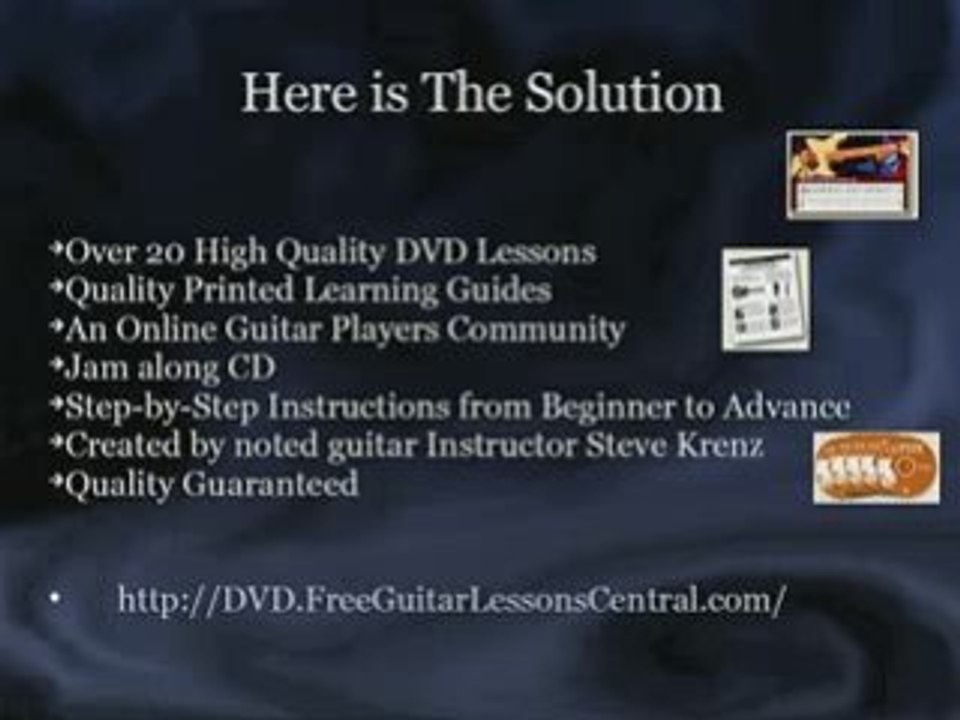 DVD Guitar Lessons