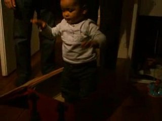 Debout dans la valise...